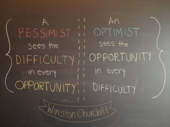 Pessimist VS Optimist